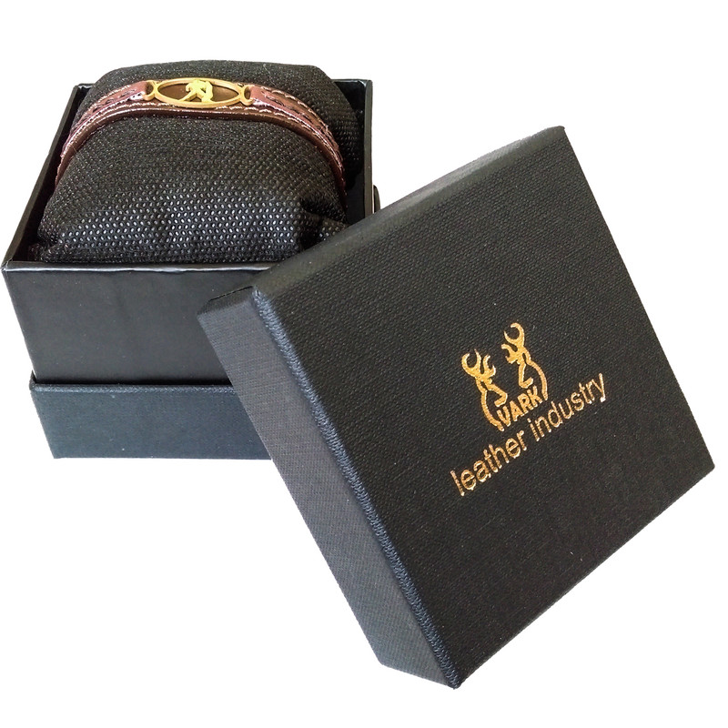 دستبند چرم وارک طرح نماد ماه بهمن مدل پرهام کد rb68 دستبند چرم وارک طرح نماد ماه بهمن مدل پرهام کد rb68