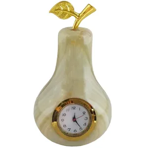 ساعت رومیزی طرح گلابی کد M1238