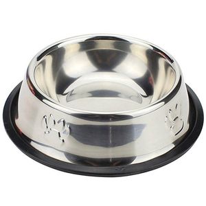 نقد و بررسی ظرف غذای سگ و گربه مدل Anti-Slip Steel Bowl-L توسط خریداران