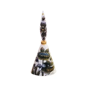 سرمه دان استخوانی طرح گل و مرغ کد BK 104 