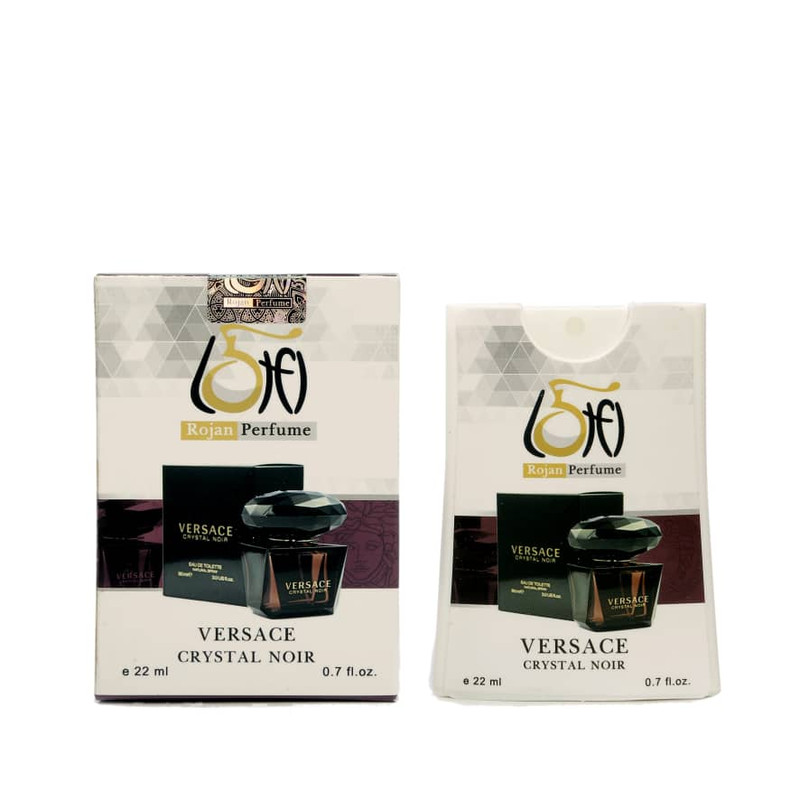عطر جیبی زنانه روژان مدل ورساچه کریستال نویر حجم 22 میلی لیتر عطر جیبی زنانه روژان مدل ورساچه کریستال نویر حجم 22 میلی لیتر