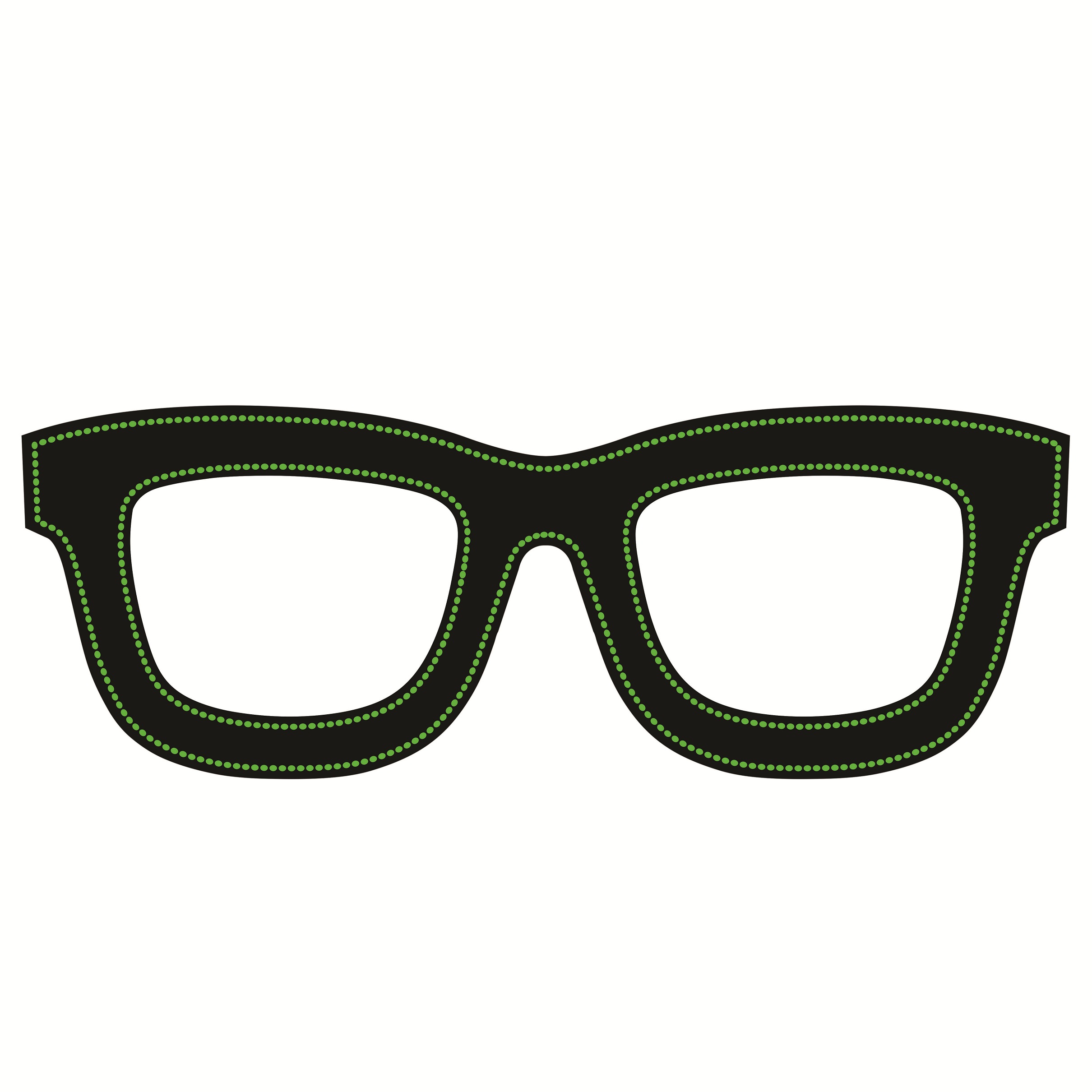 تابلو ال ای دی طرح عینک کد ۵۲۸