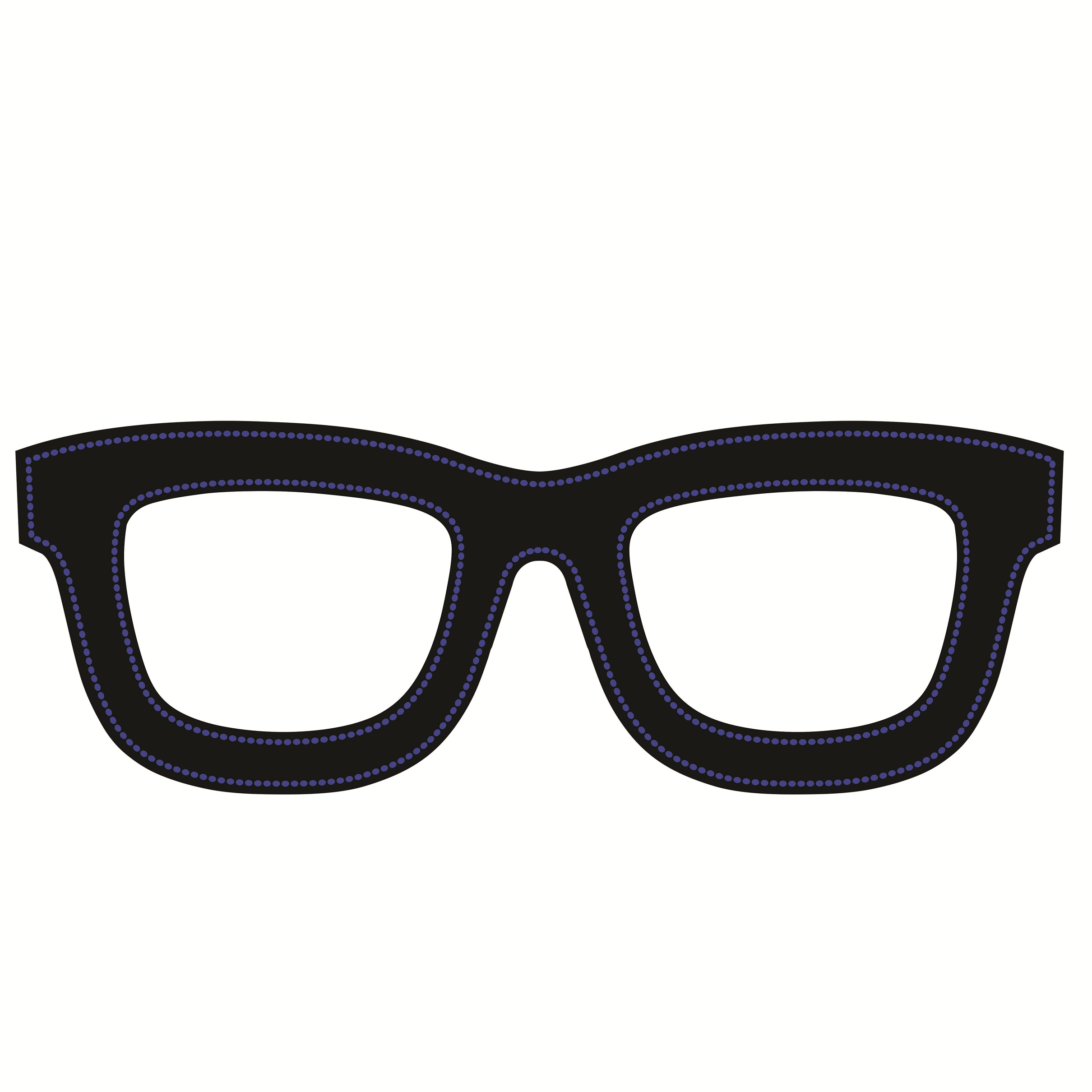 تابلو ال ای دی طرح عینک کد ۵۲۹