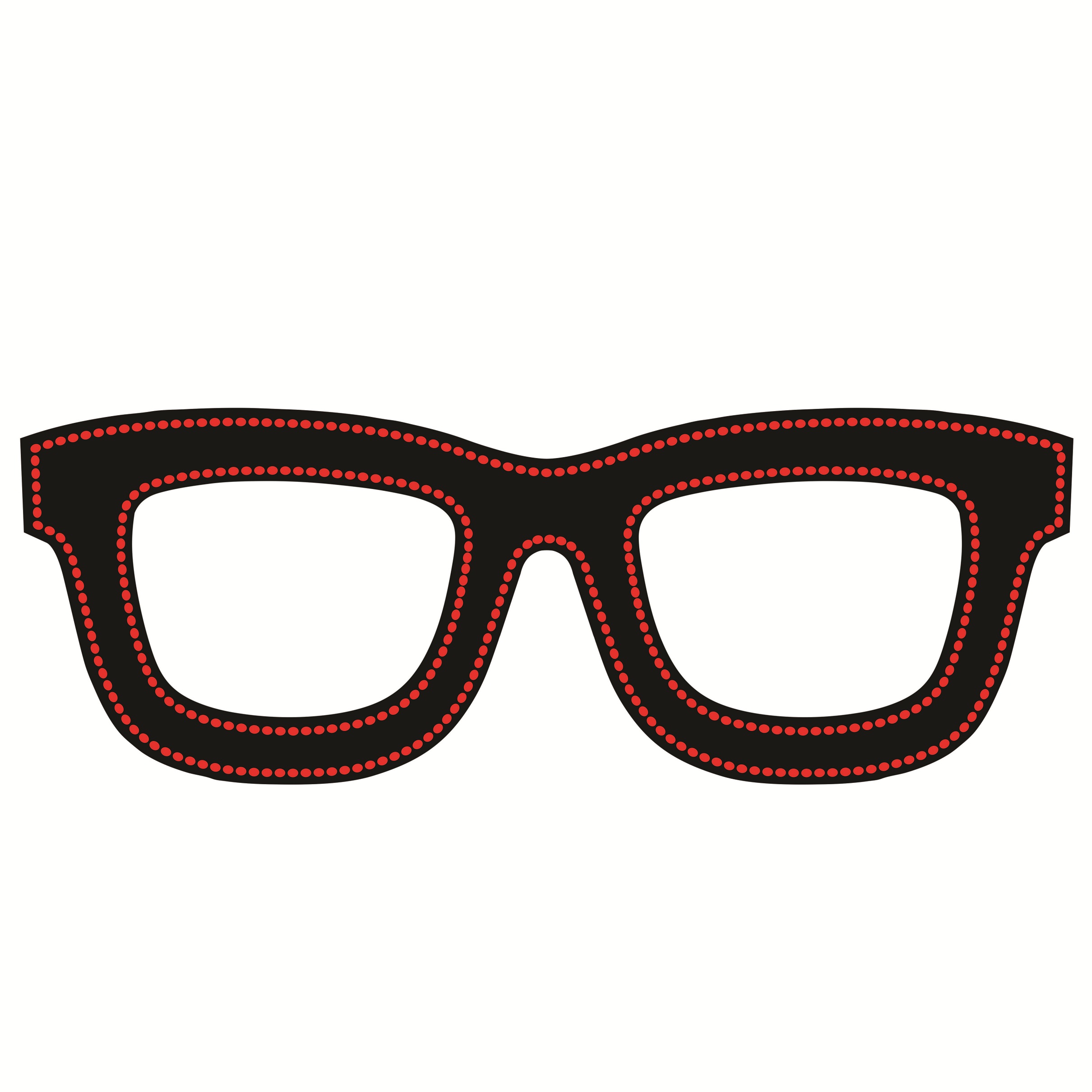 تابلو ال ای دی طرح عینک کد ۳۷۲