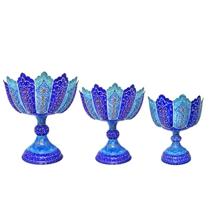 ست 3 تکه شکلات خوری میناکاری کد KB302520-3