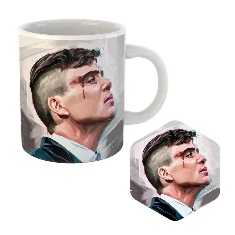 ماگ طرح Peaky Blinders کد MU-08 به همراه زیر لیوانی ماگ طرح Peaky Blinders کد MU-08 به همراه زیر لیوانی