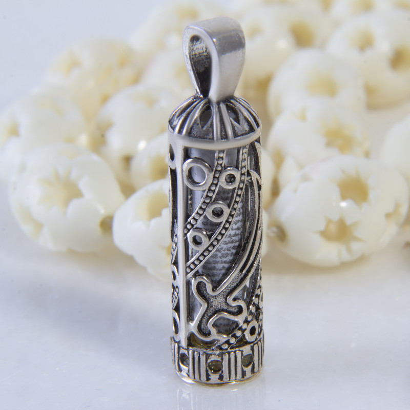 آویز گردنبند نقره زنانه بازرگانی میلادی کد PKD_003