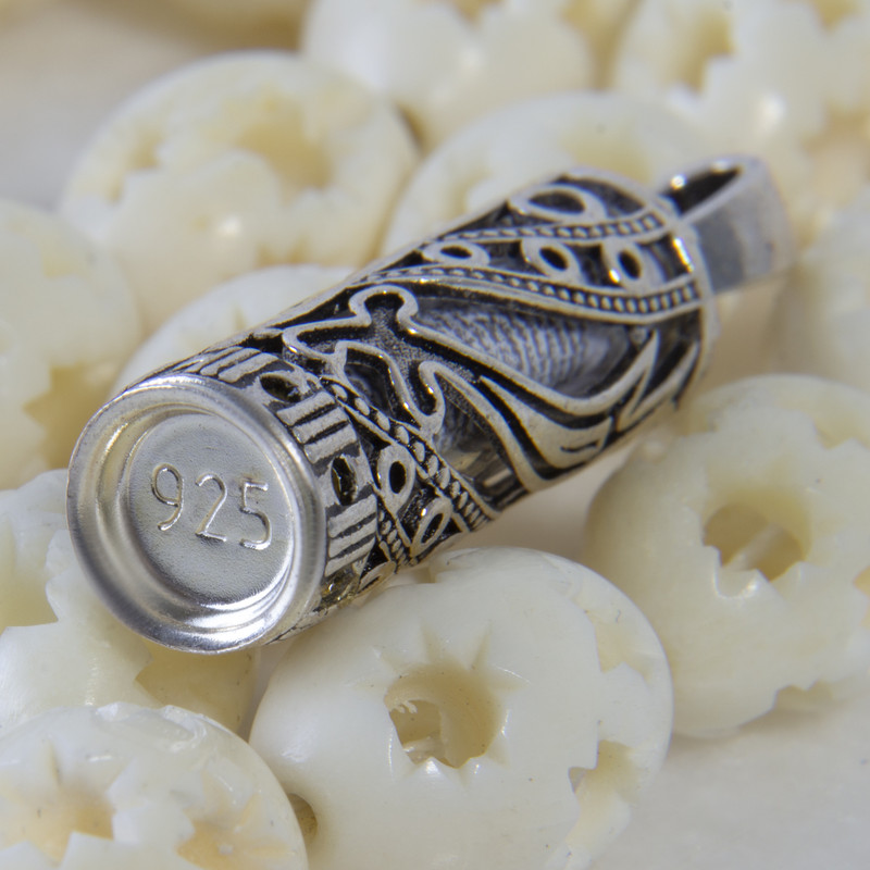 آویز گردنبند نقره زنانه بازرگانی میلادی کد PKD_003