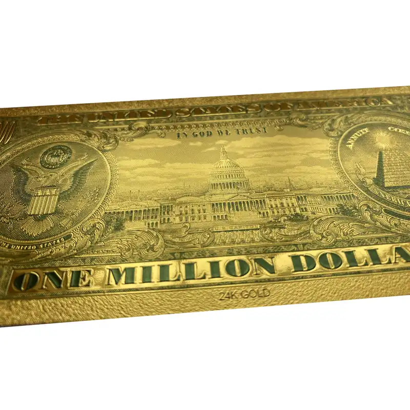 اسکناس تزیینی طرح یک میلیون دلاری