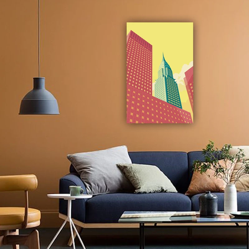 تابلو شاسی طرح Chrysler Building NYC کد 215
