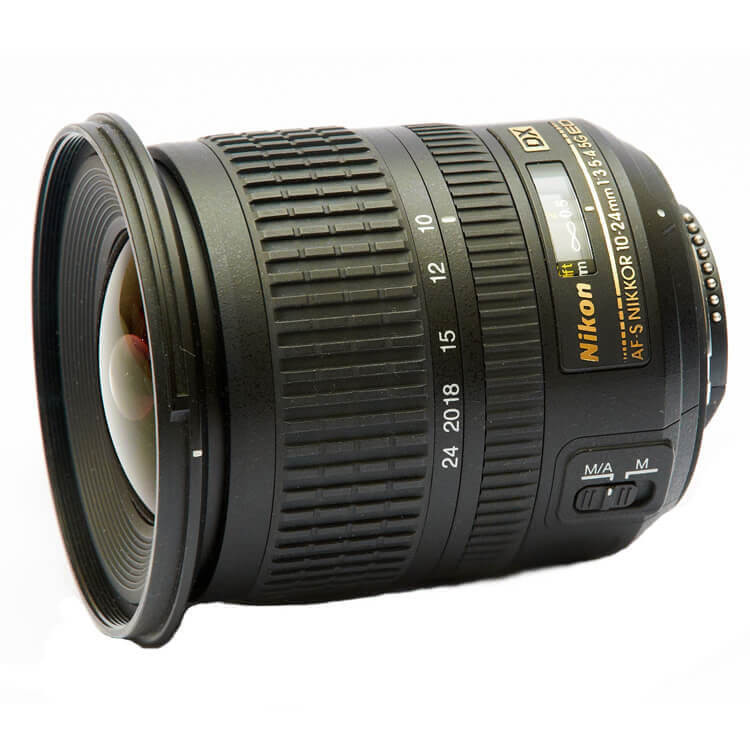 لنز نیکون مدل AF-S DX NIKKOR 10-24mm f/3.5-4.5G ED