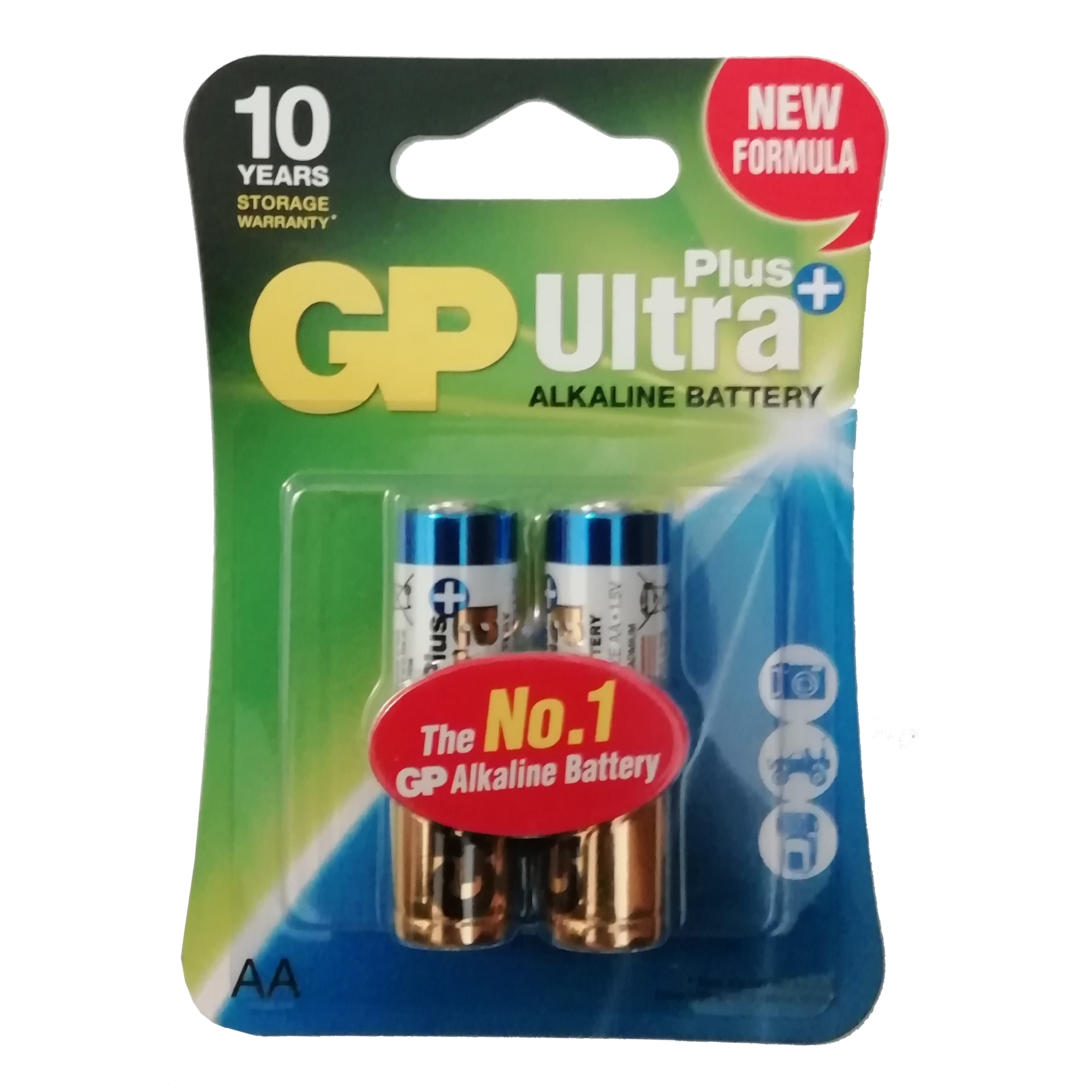 باتری قلمی جی پی مدل Ultra plus بسته 2 عددی