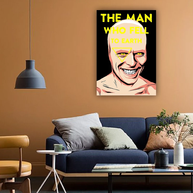تابلو شاسی طرح THE MAN WHO FELL TO EARTH کد 248