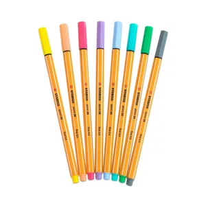 روان نویس استابیلو مدل Point 88 Pastel Colors بسته 8 عددی