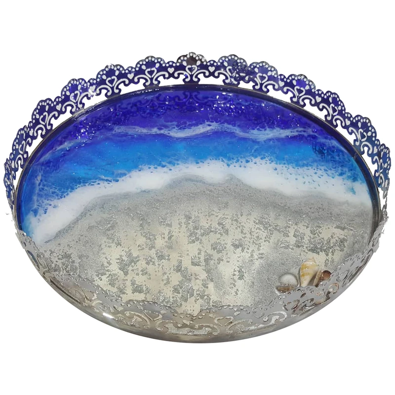 سینی طرح ساحل دریا