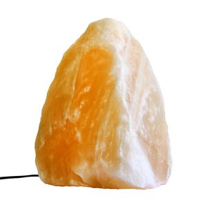 نقد و بررسی چراغ خواب سنگ نمک طرح صخره مدل Deform03 توسط خریداران