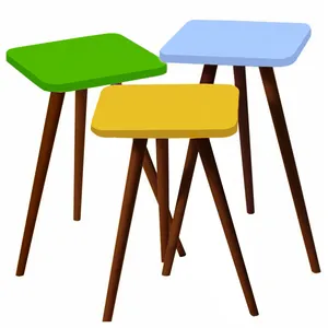 میز عسلی مدل 123 کد 25 مجموعه 3 عددی