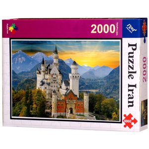 پازل 2000 تکه ایران پازل طرح Neuschwanstein Castle 