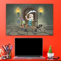 تابلو شاسی طرح سریال طلسم شدگان کد Disenchantment 436