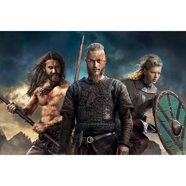 تابلو شاسی طرح وایکینگ ها کد Vikings 438