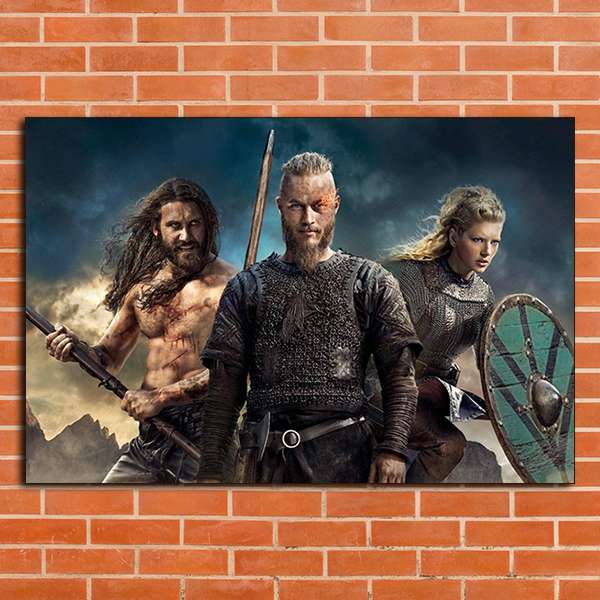 تابلو شاسی طرح وایکینگ ها کد Vikings 438