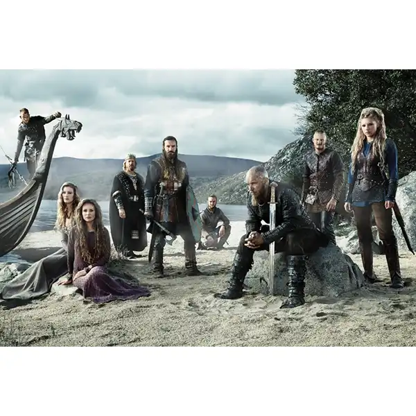 تابلو شاسی طرح وایکینگ ها کد Vikings 439