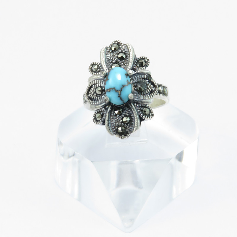 انگشتر نقره زنانه کد 205