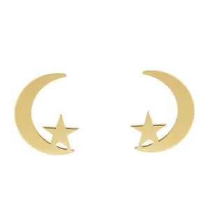  گوشواره طلا 18 عیار زنانه الن نار مدل eln455