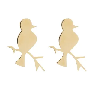  گوشواره طلا 18 عیار زنانه الن نار مدل eln459