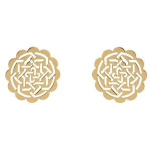  گوشواره طلا 18 عیار زنانه الن نار مدل eln482