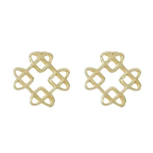  گوشواره طلا 18 عیار زنانه الن نار مدل eln483