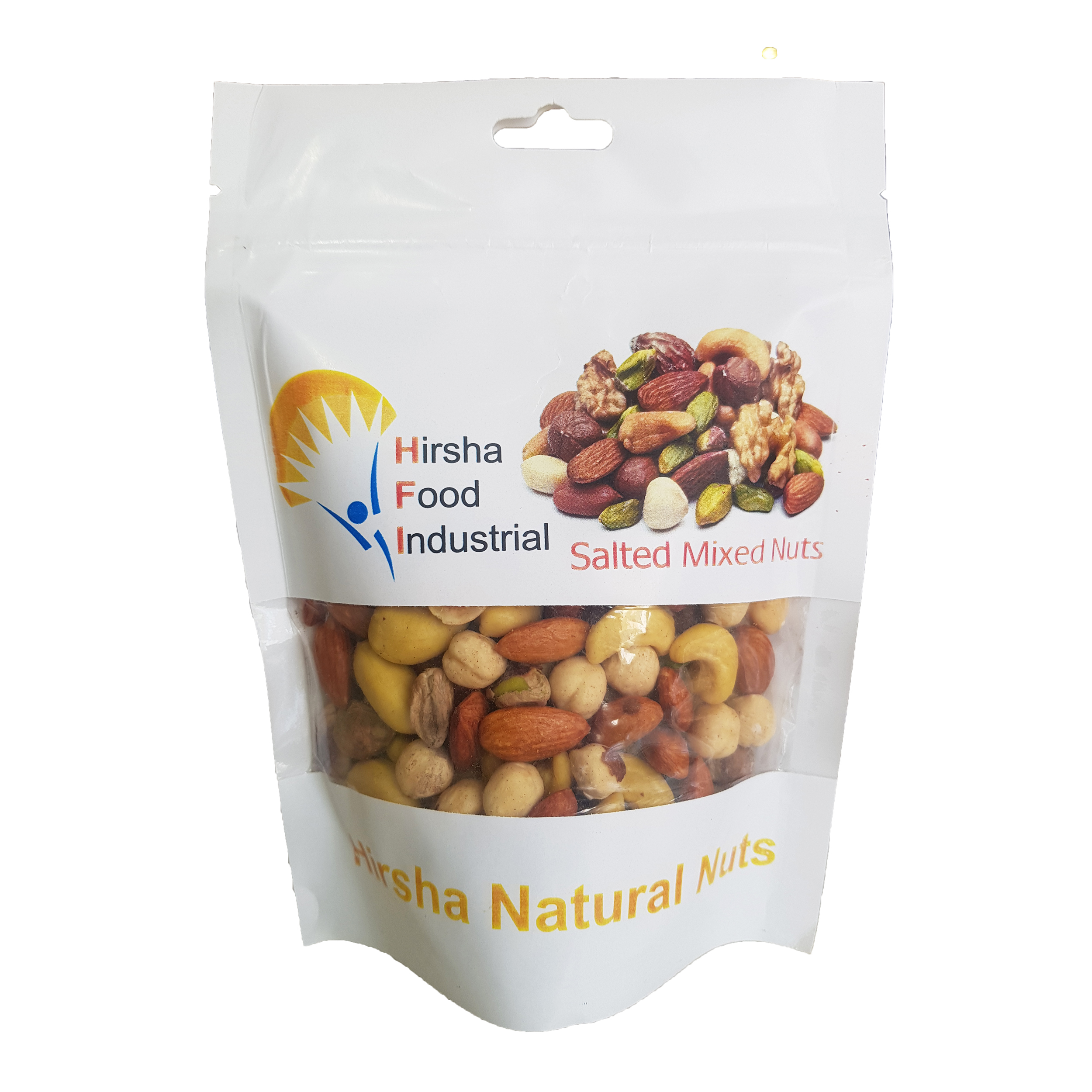 Hirsha salted mix nuts -175 grams