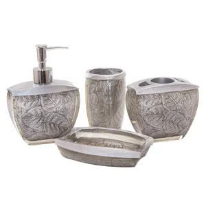  ست سرویس بهداشتی 4 پارچه کنتراست مدل 4PR-B303 