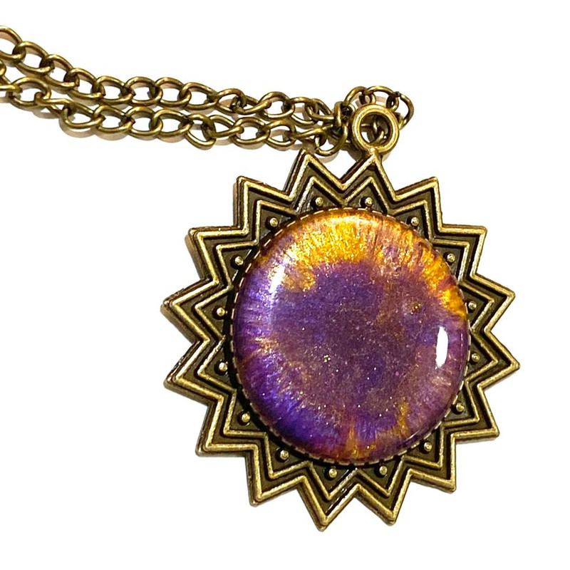 گردنبند دخترانه مدل خورشیدی کد 01 گردنبند دخترانه مدل خورشیدی کد 01