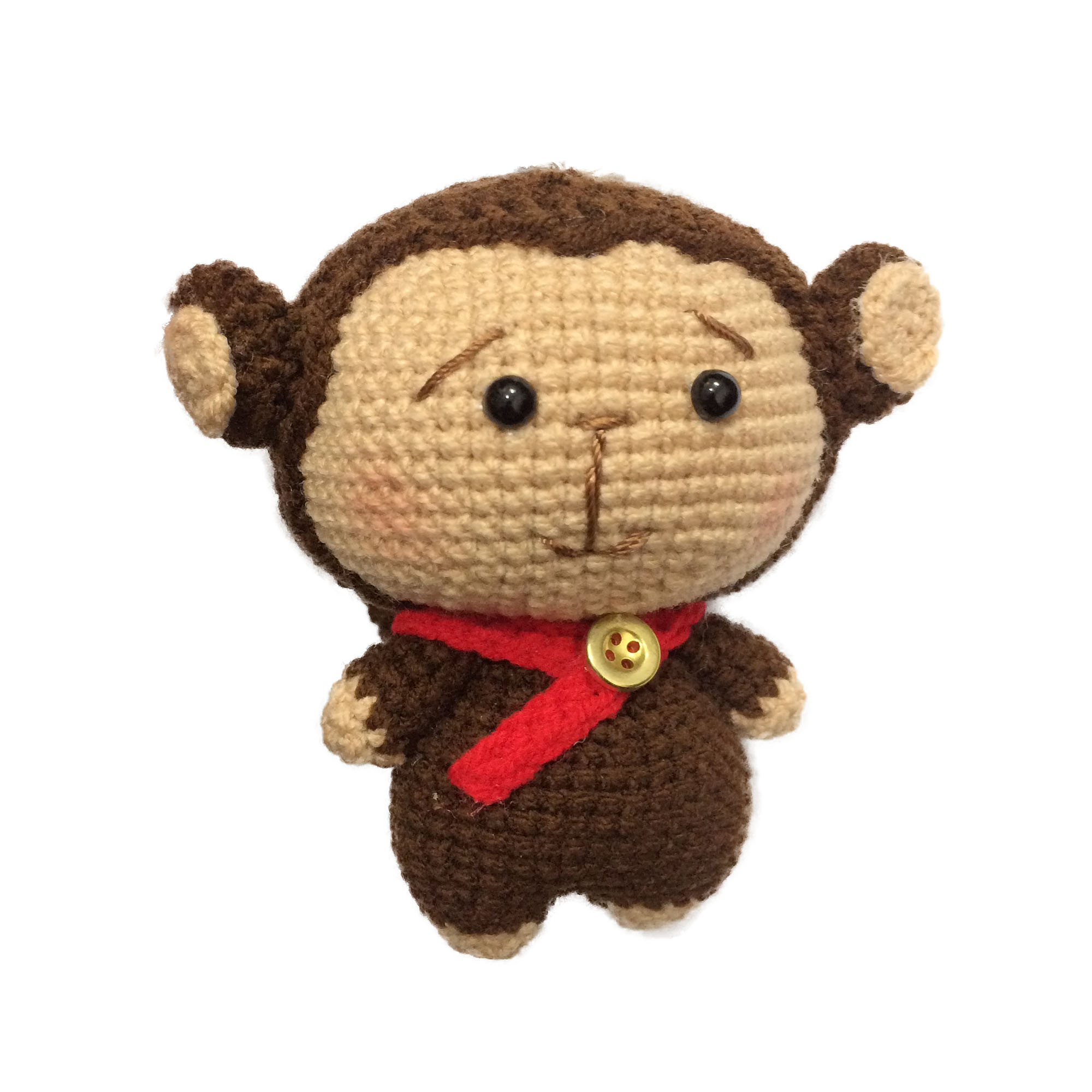 عروسک بافتنی مدل میمون کد 05