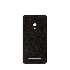 MAHOOT Dark-Brown-Leather Cover Sticker for ASUS Zenfone 5
