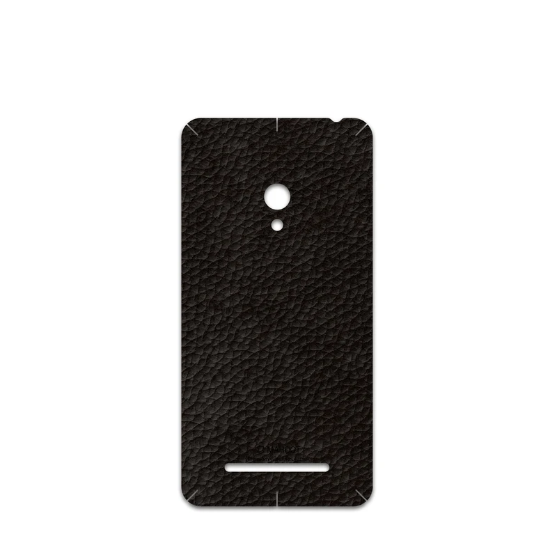 برچسب پوششی ماهوت مدل Dark-Brown-Leather مناسب برای گوشی موبایل ایسوس Zenfone 5