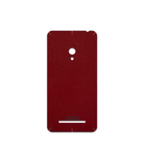 MAHOOT Red-Leather Cover Sticker for ASUS Zenfone 5