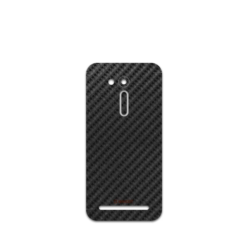 برچسب پوششی ماهوت مدل Shine-Carbon-Fiber مناسب برای گوشی موبایل ایسوس Zenfone Go