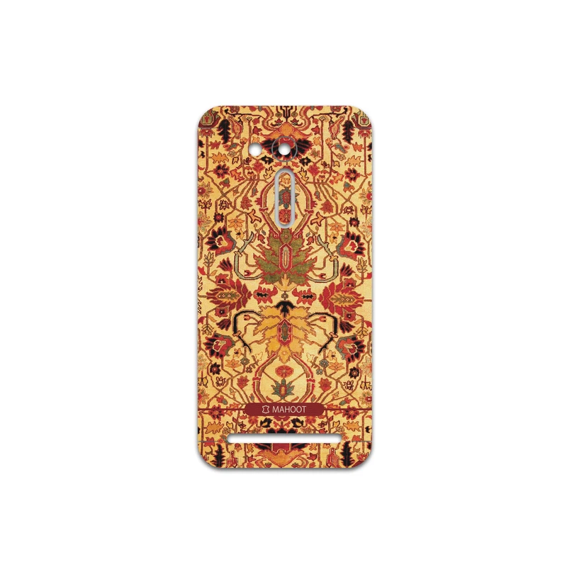 برچسب پوششی ماهوت مدل Persian-Carpet-Yellow مناسب برای گوشی موبایل ایسوس Zenfone Go