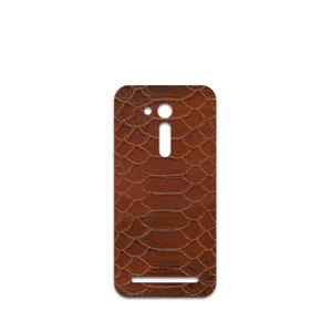 MAHOOT Brown-Snake-Leather Cover Sticker for ASUS Zenfone Go