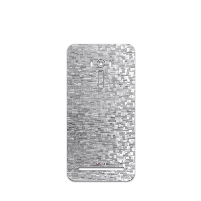 برچسب پوششی ماهوت مدل Silver-Silicon مناسب برای گوشی موبایل ایسوس ZenFone Selfie