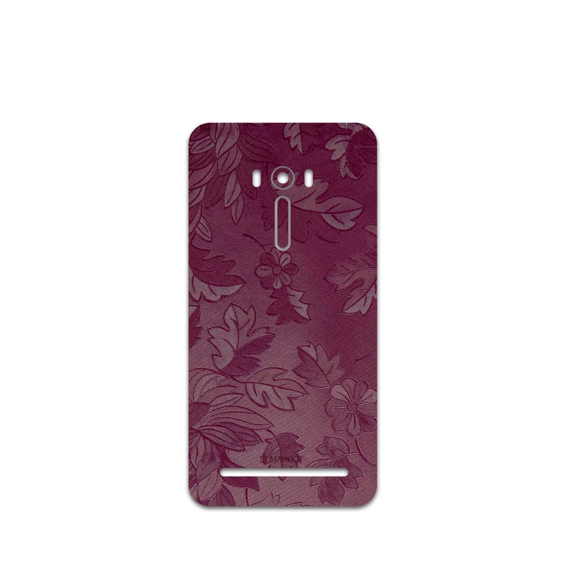 برچسب پوششی ماهوت مدل Red-Wildflower مناسب برای گوشی موبایل ایسوس ZenFone Selfie