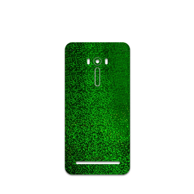 برچسب پوششی ماهوت مدل Green-Holographic مناسب برای گوشی موبایل ایسوس ZenFone Selfie