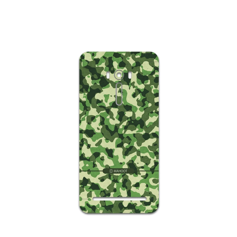 برچسب پوششی ماهوت مدل Army-Green2-Pattern مناسب برای گوشی موبایل ایسوس ZenFone Selfie