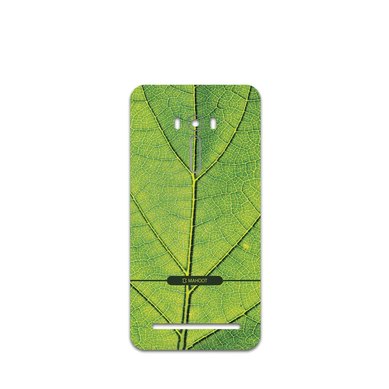 برچسب پوششی ماهوت مدل Leaf-Texture مناسب برای گوشی موبایل ایسوس ZenFone Selfie