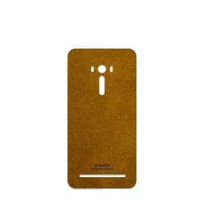 MAHOOT Brown-Chamois-Leather Cover Sticker for ASUS ZenFone Selfie