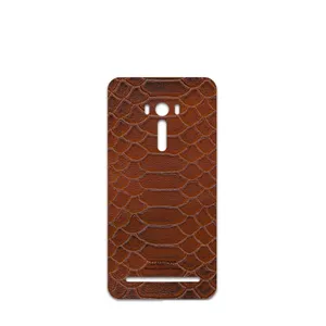 MAHOOT Brown-Snake-Leather Cover Sticker for ASUS ZenFone Selfie