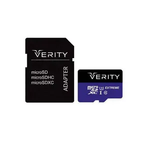 کارت حافظه microSDXC وریتی مدل  pro  کلاس 10 استاندارد UHS-I U3 سرعت 85MBps ظرفیت 128 گیگابایت به همراه آداپتور SD