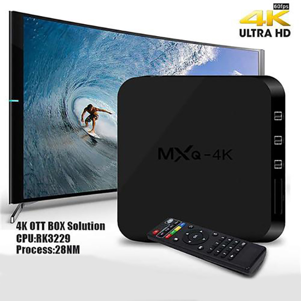 Mxq 4k online tv box